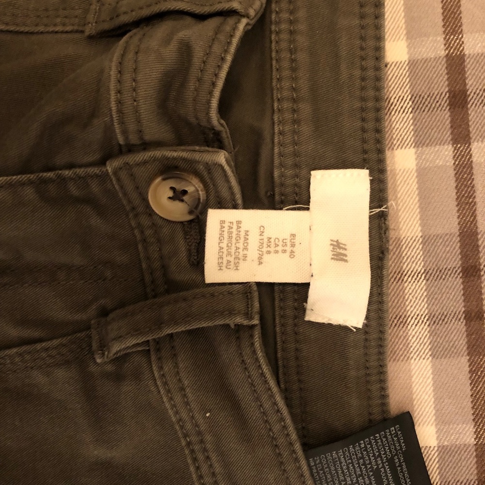 H&M Green Cargo Pants!